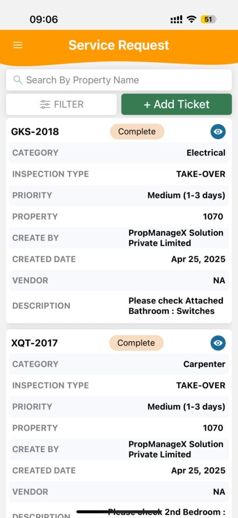 Tenants, Owners, and Managers can log issues, monitor progress, and stay updated - all in one place.
